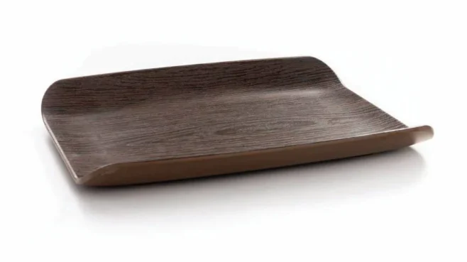 Serveringsbricka Pujadas, trälook - olika storlekar