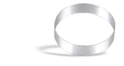 Tårtring 8 cm rostfritt stål