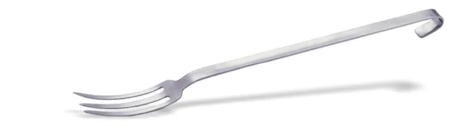 Köttgaffel 47 cm rostfri 3-tandad