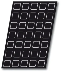 Flexipan form 35 fyrkanter 5,6 x 5,6 x 2,4 cm