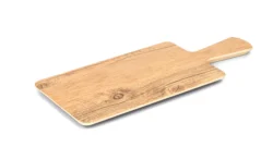 Serveringsbräda 37,5 x 14 cm – melamin, trälook