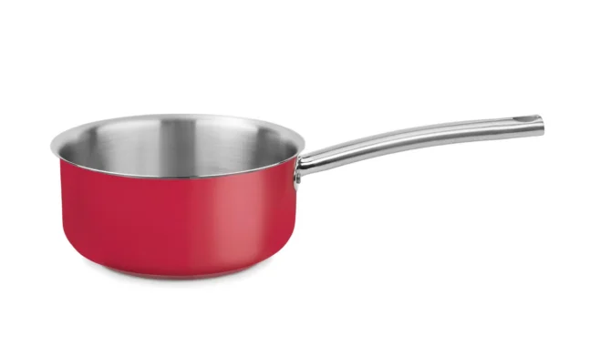 Cool Line kastrull 16 cm rostfritt stål i röd