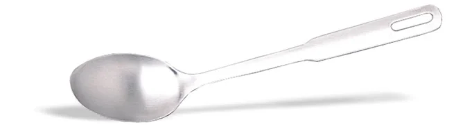 Serveringssked 34 cm helgjuten i rostfritt stål – Comet Line