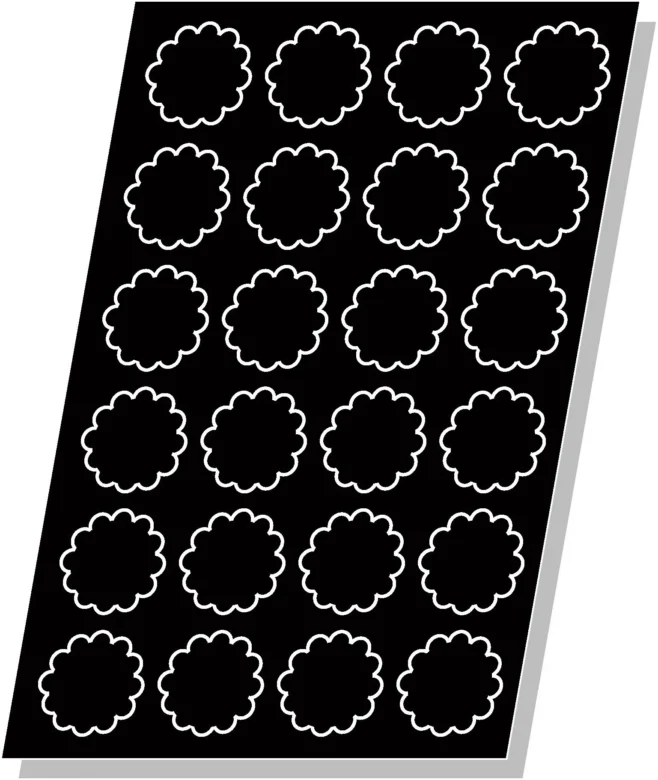 Flexipan canneléform 24 st Ø6,8 cm höjd 2,5 cm
