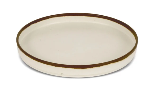 Djup tallrik 25 cm – Halo Collection melamin beige