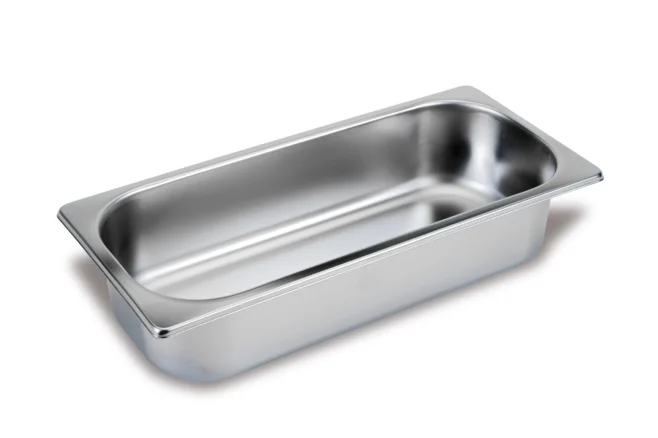 Glasskantin 36 x 16,5 x 8 cm 3,4 liter rostfritt stål