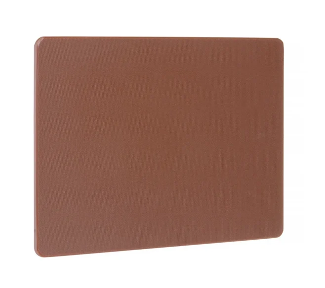 Skärbräda HACCP 450x300x10mm, HENDI, rektangulär Brun