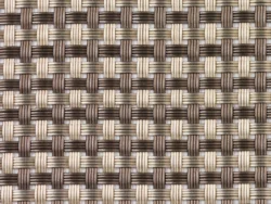 Wide-band bordstablett 45 x 30 cm PVC och polyester brun/guld