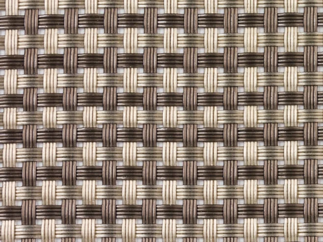 Wide-band bordstablett 45 x 30 cm PVC och polyester brun/guld