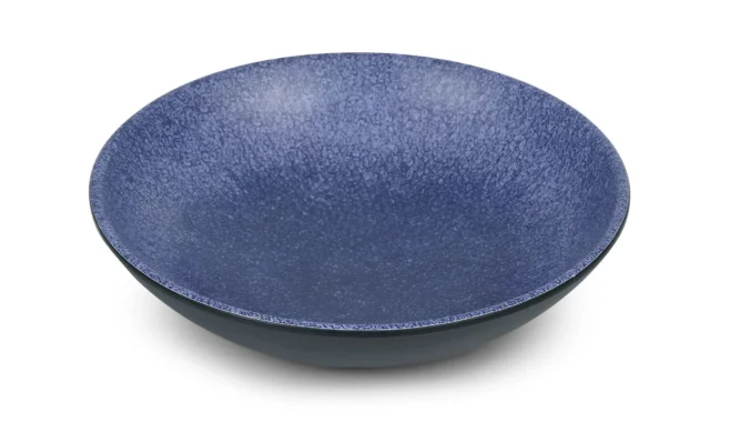Djup tallrik melamin – Blue Volcano - olika storlekar