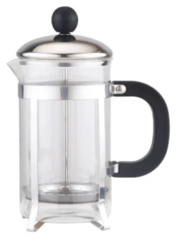 French press 0,8 L glas med svarta handtag