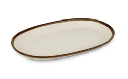 Oval serveringsskål Halo 25,5 x 14,5 cm