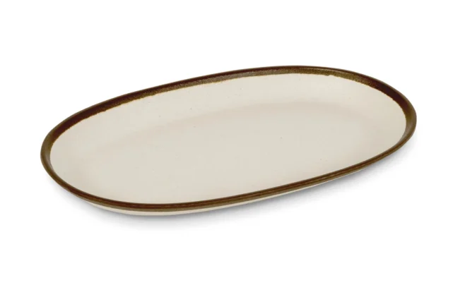Oval serveringsskål Halo 25,5 x 14,5 cm