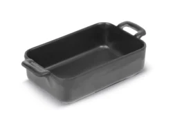 Mini ugnsform fyrkantig melamin svart