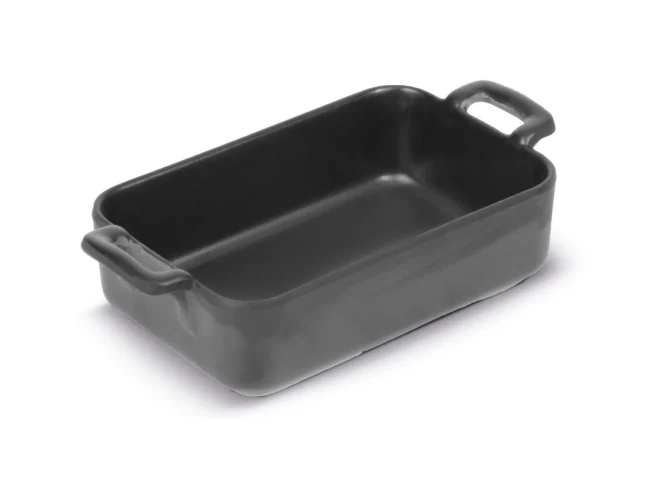 Mini ugnsform fyrkantig melamin svart