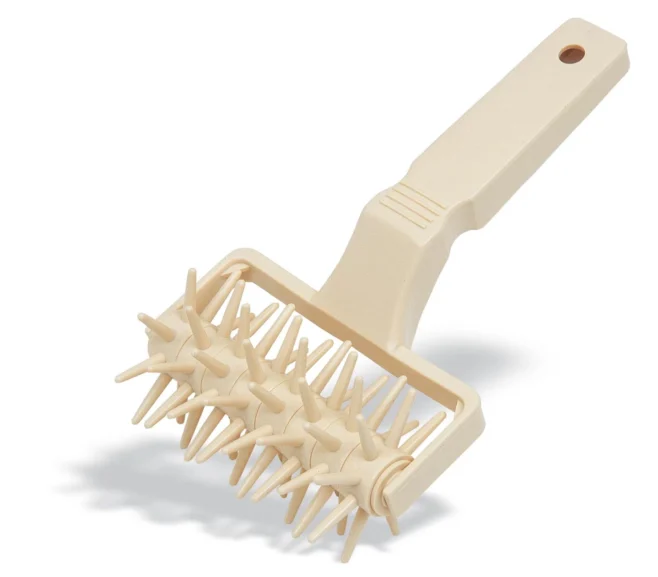 Degroller 12 cm plast vit