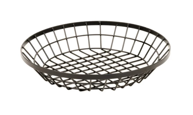 Rund metallkorg 26,5 cm