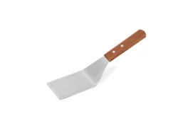 Stekspade 29 cm i rostfritt stål med trähandtag