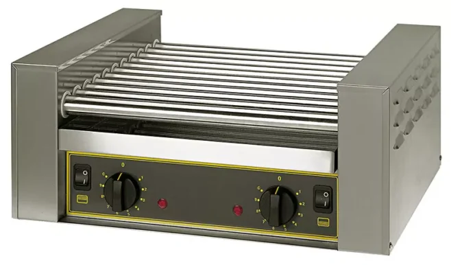 Korvgrill med 11 rollers, Roller Grill