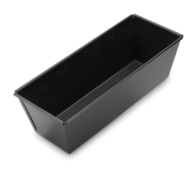Bakform 30 x 10,5 cm stål svart