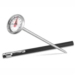 Instickstermometer 14,3 cm – rostfritt stål med skyddsfodral