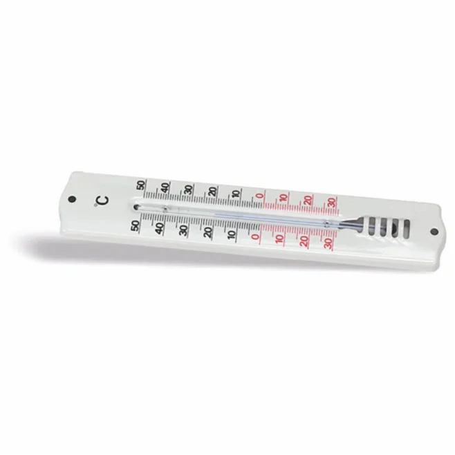 Termometer kylrum 28 cm stål
