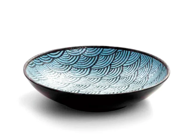 Djup tallrik melamin 25,5 cm