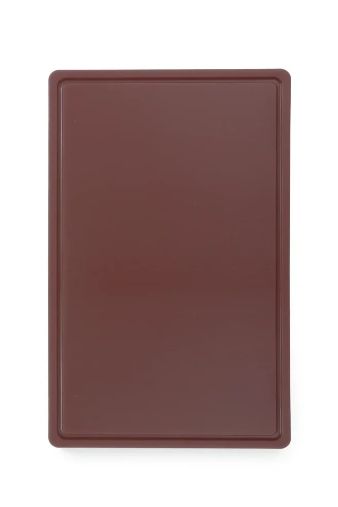 Skärbräda GN 1/1 (530x325x15mm) - HAACP Brun