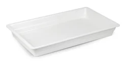 GN-kantin 1/1 melamin vit - olika storlekar