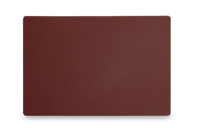 Skärbräda 450x300x13 mm HACCP Brun