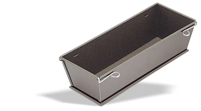 Bakform 30 x 10 cm – vikbar, stål