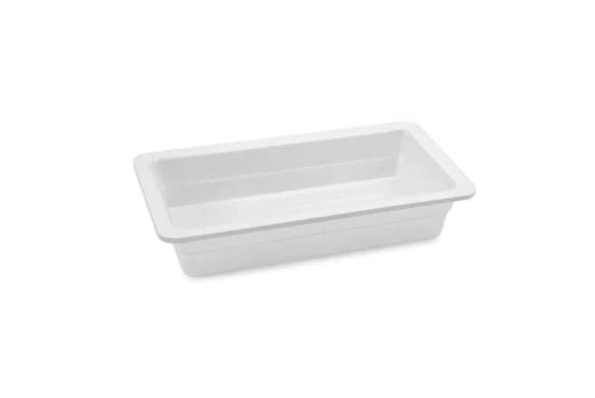 GN-kantin 1/3 Melamin Vit – olika storlekar