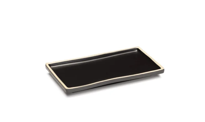 Serveringsfat Rektangulärt 26 x 13 cm Terracotta Melamin