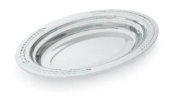 Miramar oval serveringsform halv GN 5 cm djup rostfri