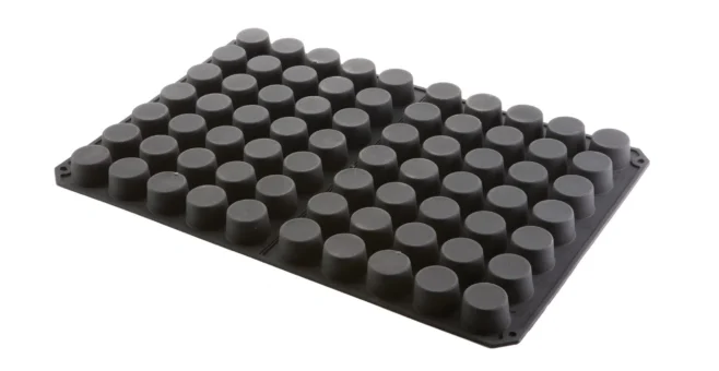 Silikonform för 20 minimuffins 60 x 40 cm
