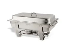 Chafing dish 9 L med lock rostfri
