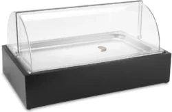 Buffédisplay svart CUBIC