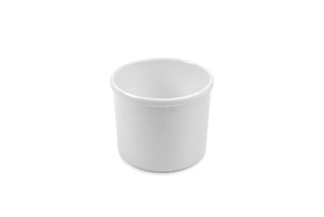 Serveringskopp 1 liter – melamin, vit