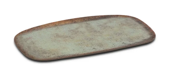 Ovalt serveringsfat melamin – Linen Collection