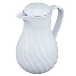 Termoskanna Swirlserve 0,6 L isolerad vit