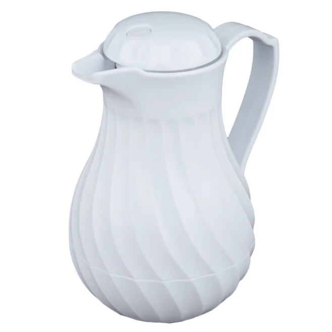 Termoskanna Swirlserve 0,6 L isolerad vit