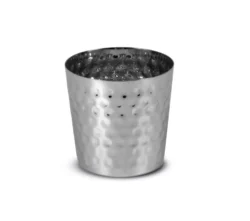 Serveringskopp 8,5 cm hamrad finish