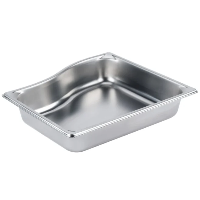 Super Pan fullstor 2,5" – rostfritt stål, wild shape