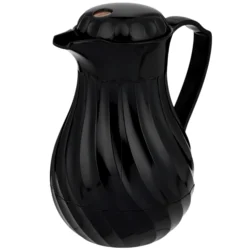 Termoskanna 1,24 liter isolerad svart