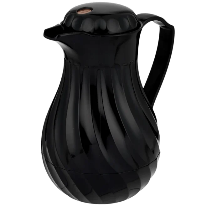 Termoskanna 1,24 liter isolerad svart