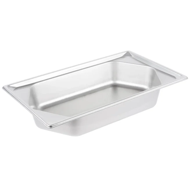 Super Pan fullstor 4 tum djup hexagonal wild pan i rostfritt stål