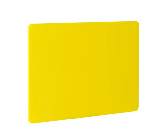 Skärbräda HACCP 600x400x15mm, HENDI Gul