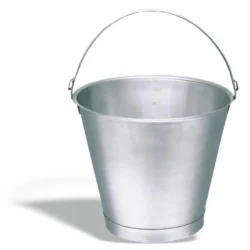 Hink med Botten 12 L Rostfritt stål