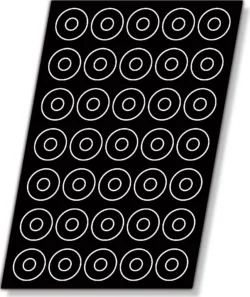 Savarinform 60 st Ø 4,1 cm – Flexipan