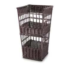 Brödkorg hög 29 cm polypropen brun